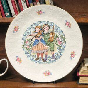 Vintage Royal Doulton Valentine’s Day Plate 1980